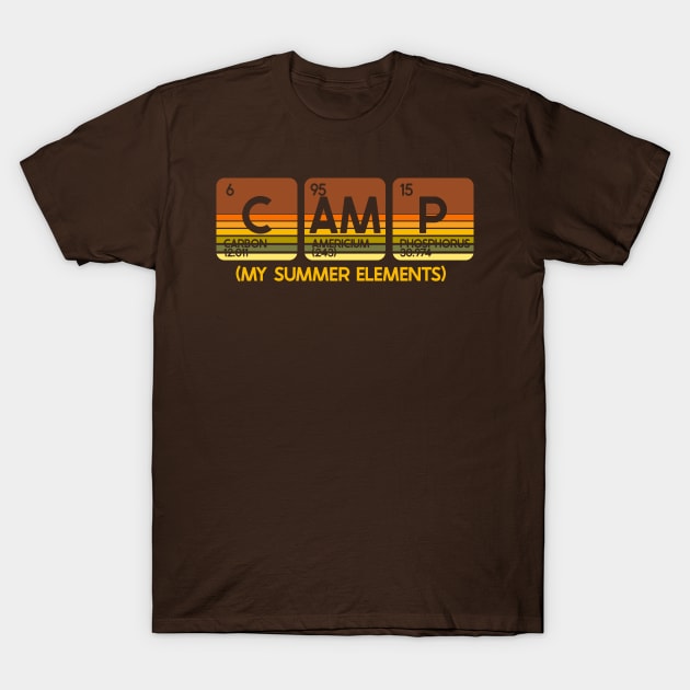 Summer Chem Camp T-Shirt by nickbeta